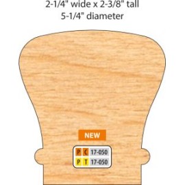 Freeborn PC-17-050 Handrail  Cutter for 6010 Traditional 2-1/4"W x 2-3/8" Handrail